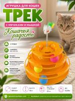Трек-игрушка для кошек — Фото 1 оран