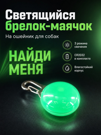 Светящийся брелок— Фото 2 зел
