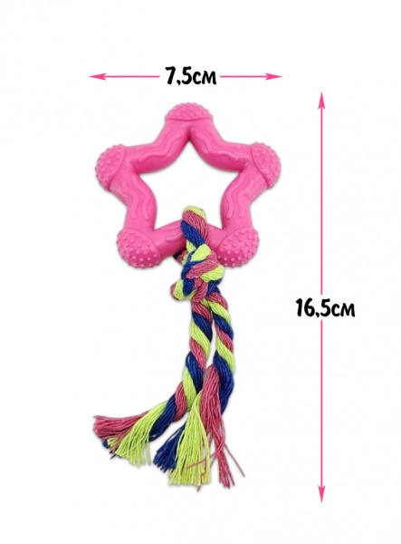 SC-T15  Игрушка для домашних животных. Цвет: розовый